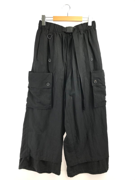 【中古品】【メンズ】 Y-3 ワイスリー 25SS WASHED TWILL CARGO PANTS JD3523 ウォッシュド ツイル カーゴ パンツ ボトムス 151-260718-rt-19-tagh サイズ：M カラー：ブラック 万代Net店