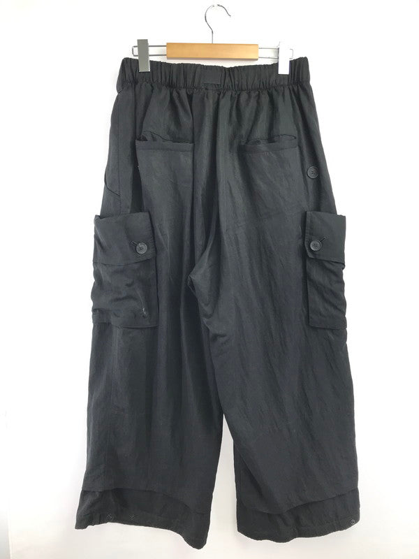 【中古品】【メンズ】 Y-3 ワイスリー 25SS WASHED TWILL CARGO PANTS JD3523 ウォッシュド ツイル カーゴ パンツ ボトムス 151-260718-rt-19-tagh サイズ：M カラー：ブラック 万代Net店