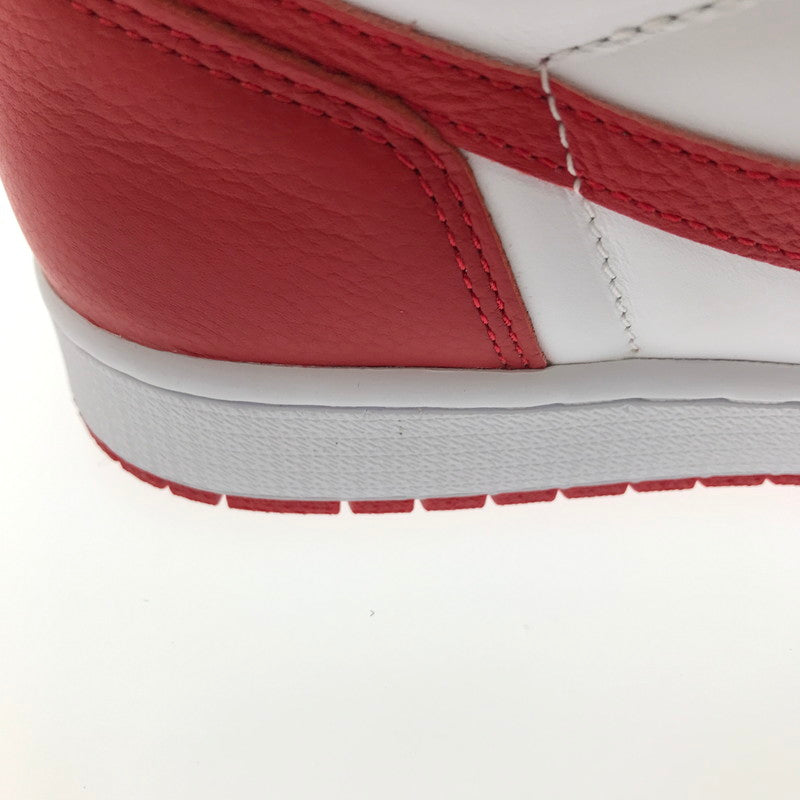 【中古美品】【メンズ】 NIKE ナイキ JORDAN 1 HIGH OG HERITAGE 55508-161 ジョーダン ワン ハイ オージー スニーカー 靴 160-260719-rt-27-tagh サイズ：28cm US10 カラー：WHITE/UNIVERSITY RED-BLACK 万代Net店