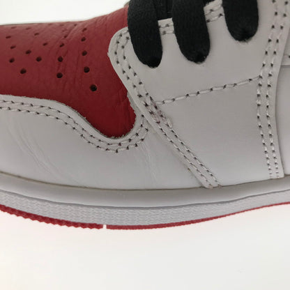 【中古美品】【メンズ】 NIKE ナイキ JORDAN 1 HIGH OG HERITAGE 55508-161 ジョーダン ワン ハイ オージー スニーカー 靴 160-260719-rt-27-tagh サイズ：28cm US10 カラー：WHITE/UNIVERSITY RED-BLACK 万代Net店