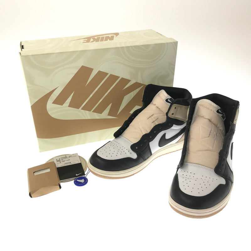 【中古品】【メンズ】 NIKE ナイキ WOMEN'S AIR JORDAN 1 RETRO HIGH OG LATTE ウィメンズ エア ジョーダン 1 スニーカー 靴 160-260719-rt-28-tagh サイズ：28cm US11 カラー：BLACK/LEGEND MD BROWN-WHITE 万代Net店
