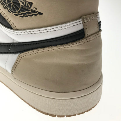 【中古品】【メンズ】 NIKE ナイキ WOMEN'S AIR JORDAN 1 RETRO HIGH OG LATTE ウィメンズ エア ジョーダン 1 スニーカー 靴 160-260719-rt-28-tagh サイズ：28cm US11 カラー：BLACK/LEGEND MD BROWN-WHITE 万代Net店