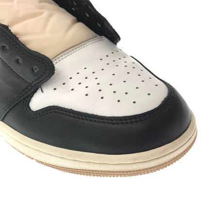 【中古品】【メンズ】 NIKE ナイキ WOMEN'S AIR JORDAN 1 RETRO HIGH OG LATTE ウィメンズ エア ジョーダン 1 スニーカー 靴 160-260719-rt-28-tagh サイズ：28cm US11 カラー：BLACK/LEGEND MD BROWN-WHITE 万代Net店