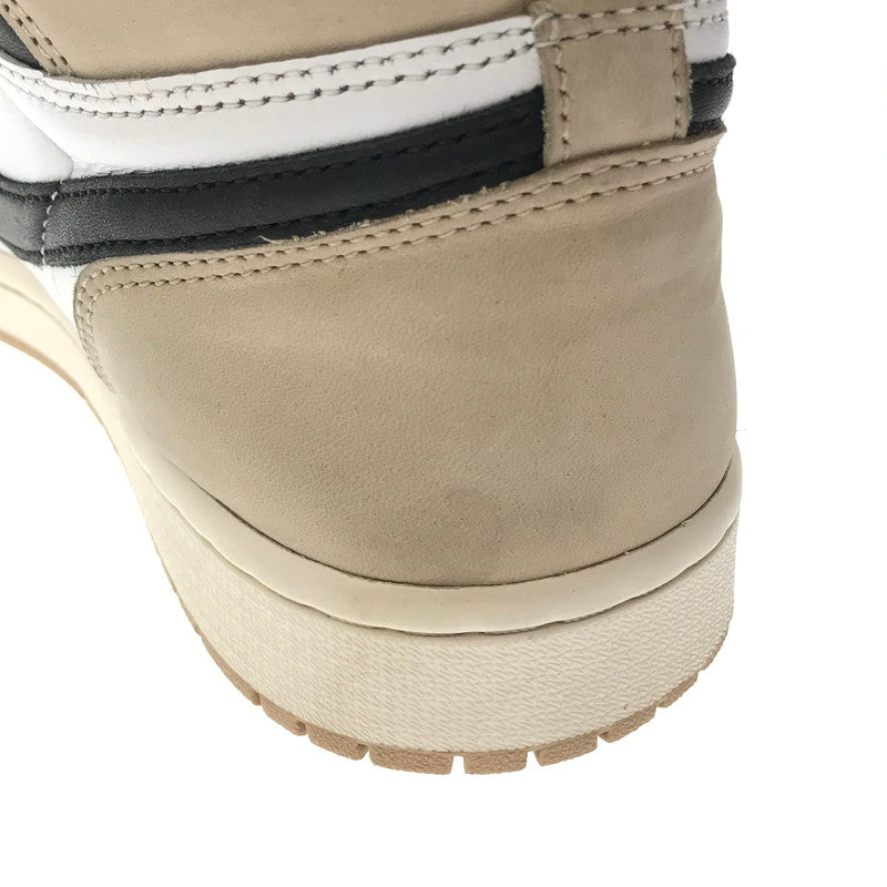 【中古品】【メンズ】 NIKE ナイキ WOMEN'S AIR JORDAN 1 RETRO HIGH OG LATTE ウィメンズ エア ジョーダン 1 スニーカー 靴 160-260719-rt-28-tagh サイズ：28cm US11 カラー：BLACK/LEGEND MD BROWN-WHITE 万代Net店