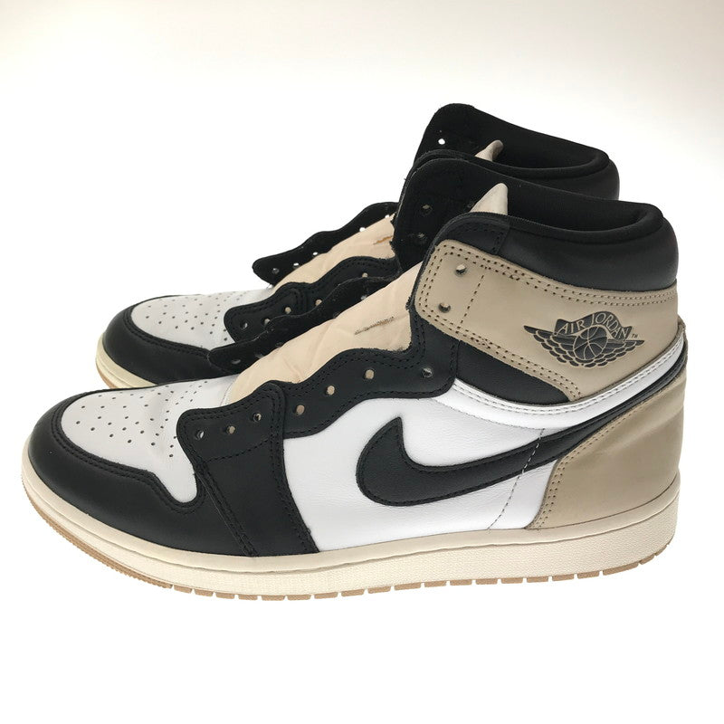 【中古品】【メンズ】 NIKE ナイキ WOMEN'S AIR JORDAN 1 RETRO HIGH OG LATTE ウィメンズ エア ジョーダン 1 スニーカー 靴 160-260719-rt-28-tagh サイズ：28cm US11 カラー：BLACK/LEGEND MD BROWN-WHITE 万代Net店