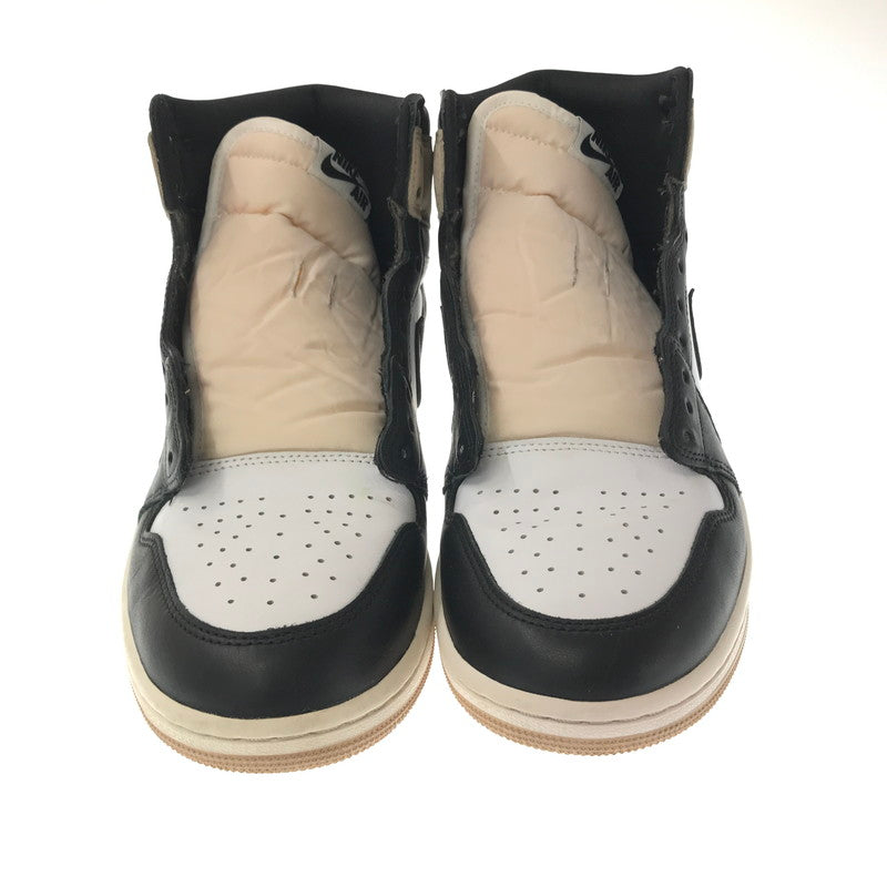 【中古品】【メンズ】 NIKE ナイキ WOMEN'S AIR JORDAN 1 RETRO HIGH OG LATTE ウィメンズ エア ジョーダン 1 スニーカー 靴 160-260719-rt-28-tagh サイズ：28cm US11 カラー：BLACK/LEGEND MD BROWN-WHITE 万代Net店