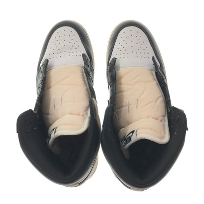 【中古品】【メンズ】 NIKE ナイキ WOMEN'S AIR JORDAN 1 RETRO HIGH OG LATTE ウィメンズ エア ジョーダン 1 スニーカー 靴 160-260719-rt-28-tagh サイズ：28cm US11 カラー：BLACK/LEGEND MD BROWN-WHITE 万代Net店