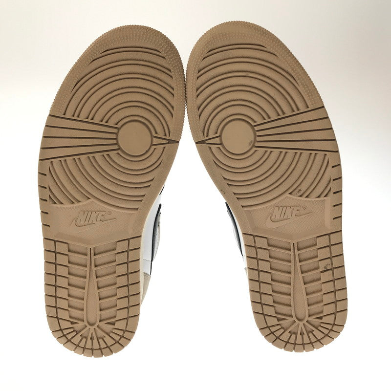 【中古品】【メンズ】 NIKE ナイキ WOMEN'S AIR JORDAN 1 RETRO HIGH OG LATTE ウィメンズ エア ジョーダン 1 スニーカー 靴 160-260719-rt-28-tagh サイズ：28cm US11 カラー：BLACK/LEGEND MD BROWN-WHITE 万代Net店