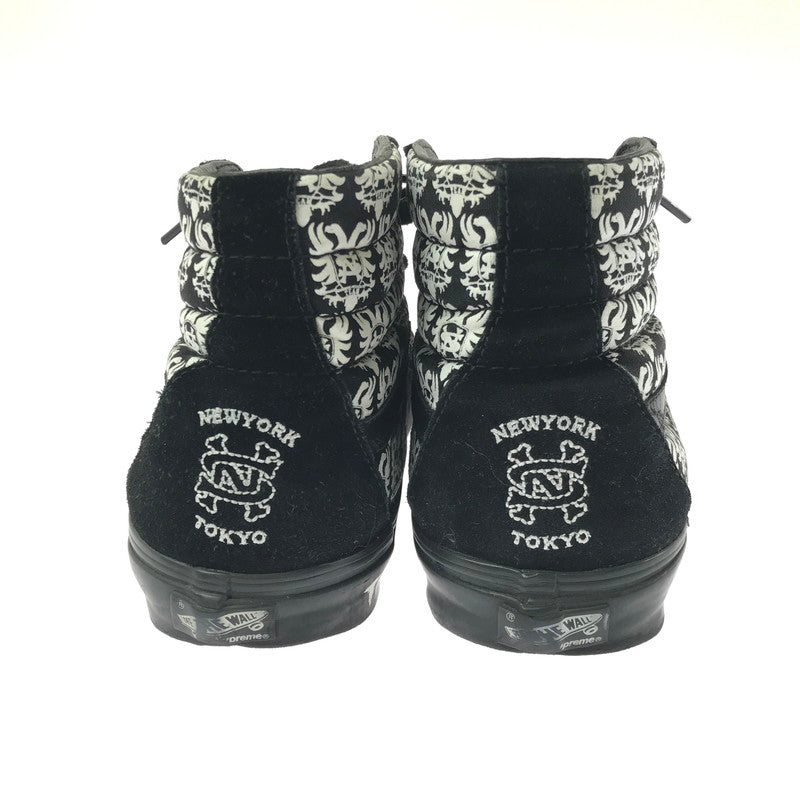 【中古品】【メンズ】 SUPREME シュプリーム × VANS ヴァンズ × NEIGHBORHOOD ネイバーフッド SK8 HI TROOPS OF TOMORROW トゥループス・オブ・トゥモロウ スニーカー 靴 162-260719-rt-01-tagh サイズ：US9 カラー：ブラック 万代Net店