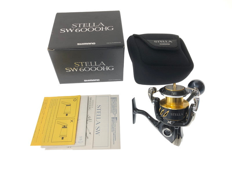【中古品】 SIMANO シマノ 6000HG 13ステラSW スピニングリール 釣り 釣り具等 134-260722-rt-08-tagh 万代Net店