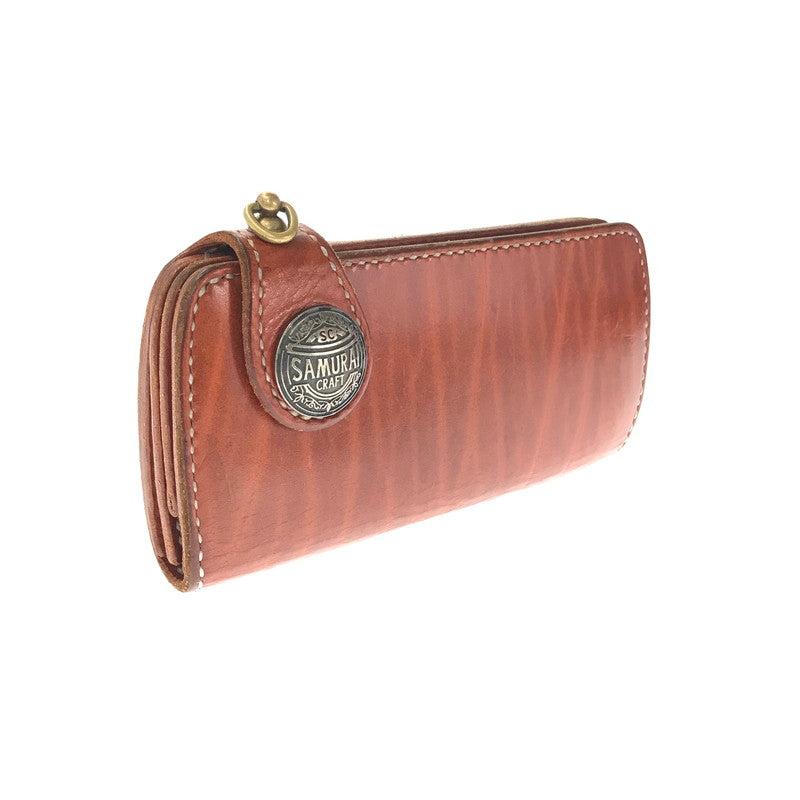 【中古品】【メンズ】 SAMURAI CRAFT サムライクラフト CONCHO LONG WALLET コンチョ ロングウォレット 長財布 201-260802-hi-14-tagh カラー：ブラウン 万代Net店