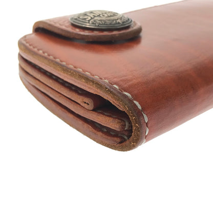 【中古品】【メンズ】 SAMURAI CRAFT サムライクラフト CONCHO LONG WALLET コンチョ ロングウォレット 長財布 201-260802-hi-14-tagh カラー：ブラウン 万代Net店