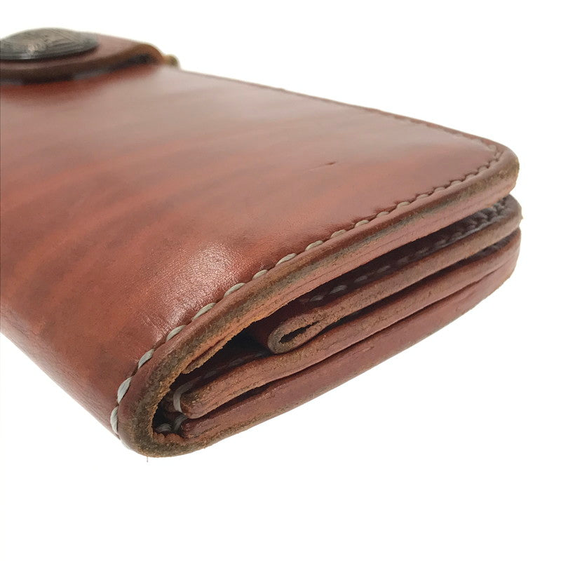 【中古品】【メンズ】 SAMURAI CRAFT サムライクラフト CONCHO LONG WALLET コンチョ ロングウォレット 長財布 201-260802-hi-14-tagh カラー：ブラウン 万代Net店