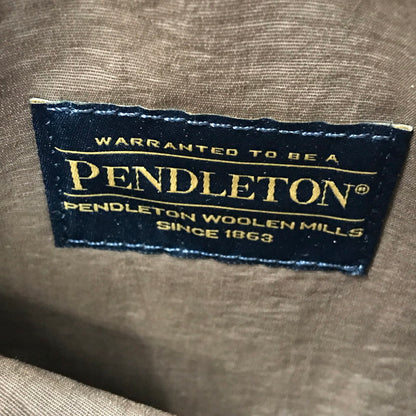 【現状渡し品】【メンズ/レディース】 PENDLETON NATIVE PATTERN WOOLEN MILLS MESSENGER BAG ウールン ミルズ メッセンジャーバッグ カバン 188-260729-ki-09-tagh カラー：ブラウン/マルチ 万代Net店
