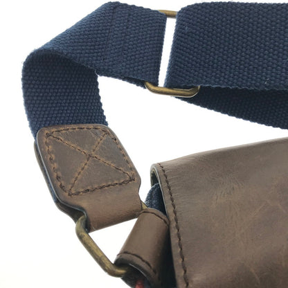 【現状渡し品】【メンズ/レディース】 PENDLETON NATIVE PATTERN WOOLEN MILLS MESSENGER BAG ウールン ミルズ メッセンジャーバッグ カバン 188-260729-ki-09-tagh カラー：ブラウン/マルチ 万代Net店