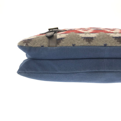 【現状渡し品】【メンズ/レディース】 PENDLETON NATIVE PATTERN WOOLEN MILLS MESSENGER BAG ウールン ミルズ メッセンジャーバッグ カバン 188-260729-ki-09-tagh カラー：ブラウン/マルチ 万代Net店