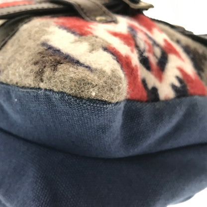 【現状渡し品】【メンズ/レディース】 PENDLETON NATIVE PATTERN WOOLEN MILLS MESSENGER BAG ウールン ミルズ メッセンジャーバッグ カバン 188-260729-ki-09-tagh カラー：ブラウン/マルチ 万代Net店