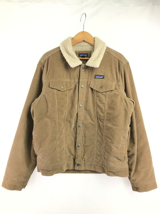【中古品】【メンズ】 PATAGONIA パタゴニア PILE LINED TRUCKER JACKET BEIGE 26520 19年製 パイル ライニング トラッカー ジャケット ベージュ 144-260729-rt-39-tagh サイズ：M カラー：ベージュ 万代Net店