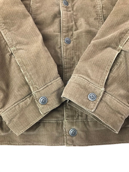 【中古品】【メンズ】 PATAGONIA パタゴニア PILE LINED TRUCKER JACKET BEIGE 26520 19年製 パイル ライニング トラッカー ジャケット ベージュ 144-260729-rt-39-tagh サイズ：M カラー：ベージュ 万代Net店