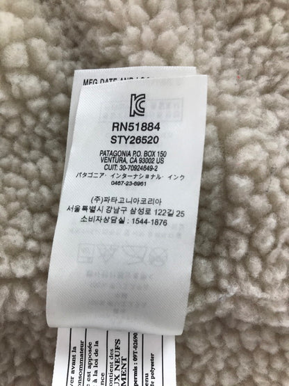 【中古品】【メンズ】 PATAGONIA パタゴニア PILE LINED TRUCKER JACKET BEIGE 26520 19年製 パイル ライニング トラッカー ジャケット ベージュ 144-260729-rt-39-tagh サイズ：M カラー：ベージュ 万代Net店