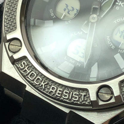 【中古品】【メンズ】 G-SHOCK ジーショック G-STEEL GST-W330D-1AJF アナデジ腕時計 時計 196-260801-rt-01-tagh カラー：シルバー 万代Net店