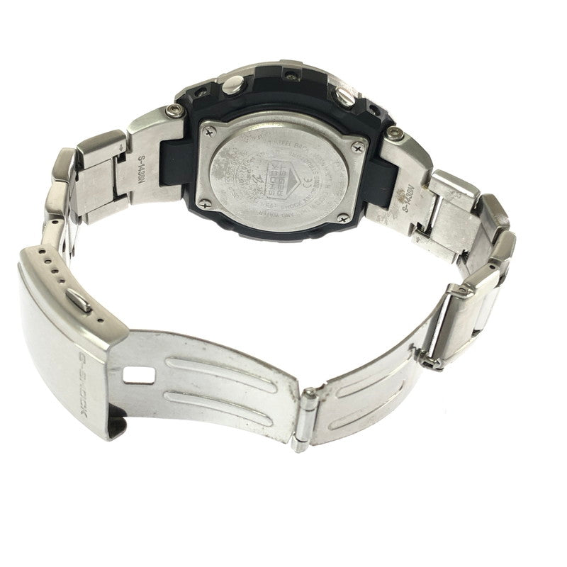 【中古品】【メンズ】 G-SHOCK ジーショック G-STEEL GST-W330D-1AJF アナデジ腕時計 時計 196-260801-rt-01-tagh カラー：シルバー 万代Net店