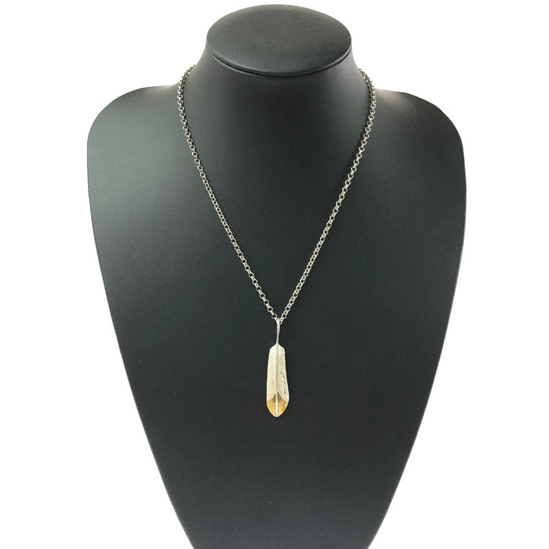 【中古品】【メンズ】 BIG HAND ビッグ ハンド SV925 FEATHER PENDANT TOP 0278 2026 シルバー925 フェザー ペンダント トップ アクセサリー 191-260801-rt-06-tagh カラー：シルバー 万代Net店