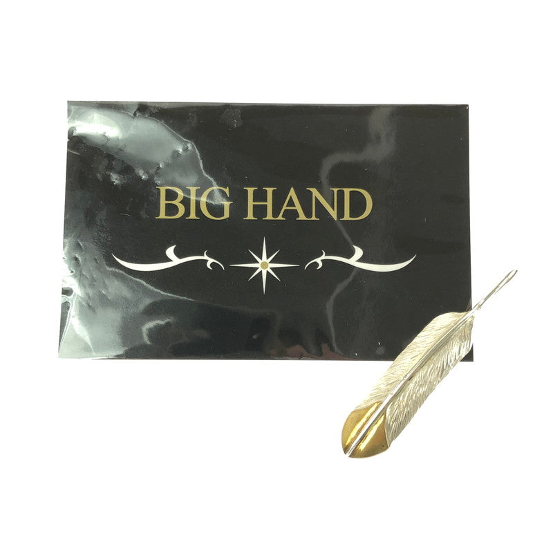 【中古品】【メンズ】 BIG HAND ビッグ ハンド SV925 FEATHER PENDANT TOP 0279 2026 シルバー925 フェザー ペンダントトップ アクセサリー 191-260801-rt-05-tagh カラー：シルバー 万代Net店