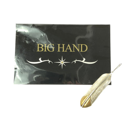 【中古品】【メンズ】 BIG HAND ビッグ ハンド SV925 FEATHER PENDANT TOP 0279 2026 シルバー925 フェザー ペンダントトップ アクセサリー 191-260801-rt-05-tagh カラー：シルバー 万代Net店