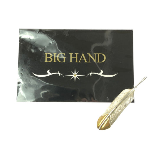【中古品】【メンズ】 BIG HAND ビッグ ハンド SV925 FEATHER PENDANT TOP 0279 2026 シルバー925 フェザー ペンダントトップ アクセサリー 191-260801-rt-05-tagh カラー：シルバー 万代Net店