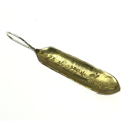 【中古品】【メンズ】 BIG HAND ビッグ ハンド SV925 FEATHER PENDANT TOP 0279 2026 シルバー925 フェザー ペンダントトップ アクセサリー 191-260801-rt-05-tagh カラー：シルバー 万代Net店
