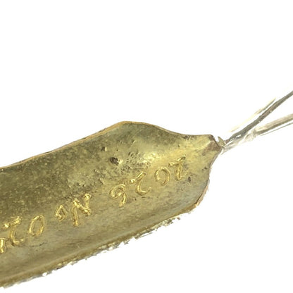 【中古品】【メンズ】 BIG HAND ビッグ ハンド SV925 FEATHER PENDANT TOP 0279 2026 シルバー925 フェザー ペンダントトップ アクセサリー 191-260801-rt-05-tagh カラー：シルバー 万代Net店