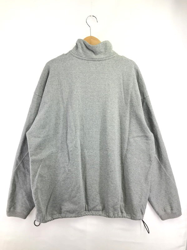 【中古品】【メンズ】 CHASSE チェイス NECK PO-CTN HALF ZIP SWEATSHIRT CH-25FW-SW2 ハーフ ジップ スウェットシャツ トップス 140-260723-rt-23-tagh サイズ：2 カラー：グレー 万代Net店