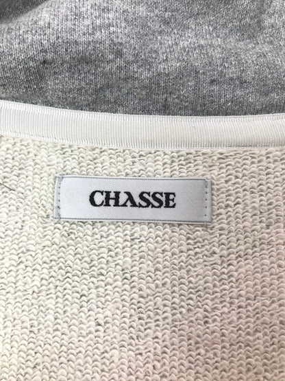 【中古品】【メンズ】 CHASSE チェイス NECK PO-CTN HALF ZIP SWEATSHIRT CH-25FW-SW2 ハーフ ジップ スウェットシャツ トップス 140-260723-rt-23-tagh サイズ：2 カラー：グレー 万代Net店