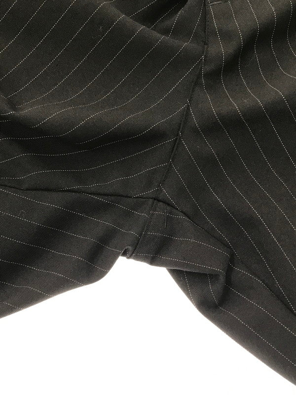 【中古品】【メンズ】 SILLAGE シアージ CIRCULAR SHORT PANTS BLACK STRIPE SLEC-CSPSTP-BL サーキュラー ショートパンツ ボトムス 151-260729-rt-21-tagh サイズ：F カラー：ブラック 万代Net店