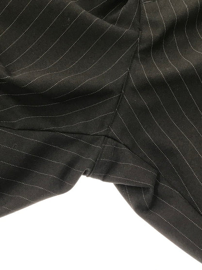 【中古品】【メンズ】 SILLAGE シアージ CIRCULAR SHORT PANTS BLACK STRIPE SLEC-CSPSTP-BL サーキュラー ショートパンツ ボトムス 151-260729-rt-21-tagh サイズ：F カラー：ブラック 万代Net店