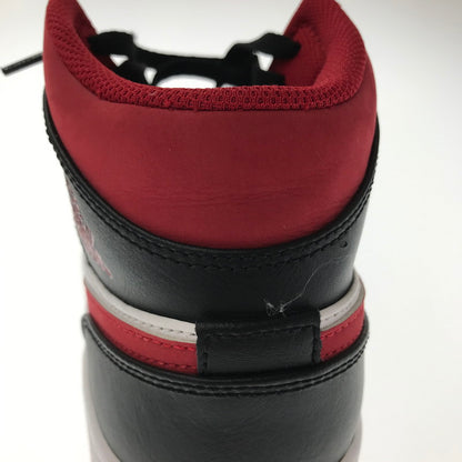 【中古品】【メンズ】 NIKE ナイキ AIR JORDAN 1 MID WHITE GYM RED BLACK 554724-122 エア ジョーダン ワン スニーカー 靴 160-260719-rt-21-tagh サイズ：26ｃｍ ＵＳ８ カラー：WHITE/GYM RED-BLACK 万代Net店