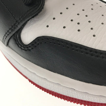 【中古品】【メンズ】 NIKE ナイキ AIR JORDAN 1 MID WHITE GYM RED BLACK 554724-122 エア ジョーダン ワン スニーカー 靴 160-260719-rt-21-tagh サイズ：26ｃｍ ＵＳ８ カラー：WHITE/GYM RED-BLACK 万代Net店