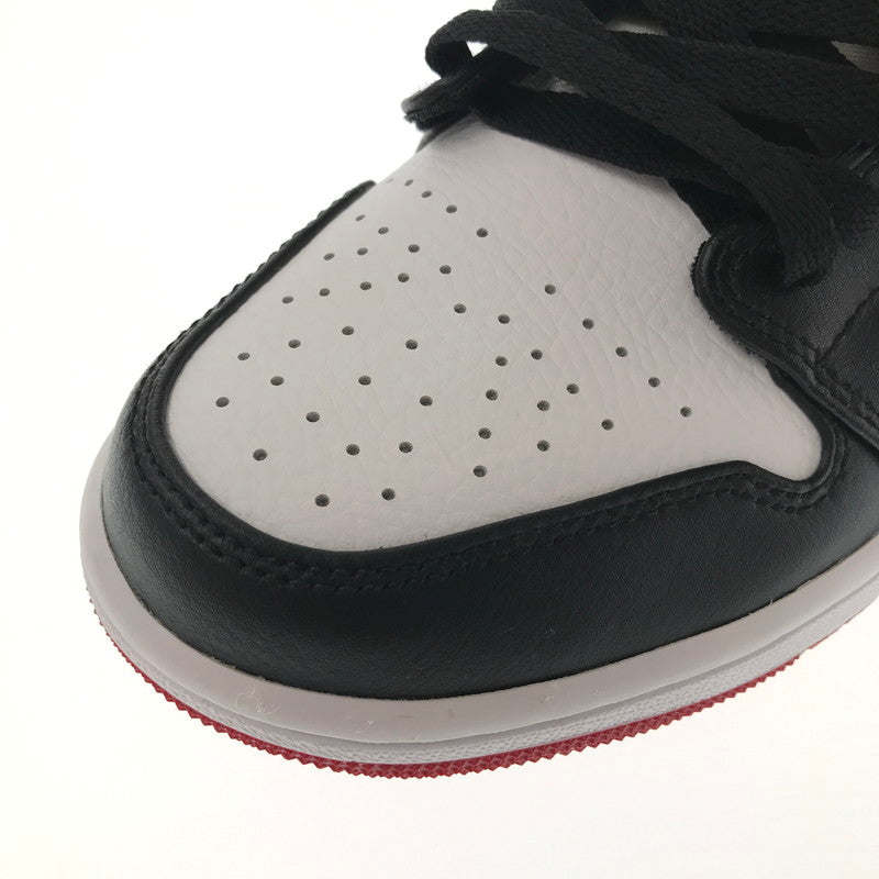 【中古品】【メンズ】 NIKE ナイキ AIR JORDAN 1 MID WHITE GYM RED BLACK 554724-122 エア ジョーダン ワン スニーカー 靴 160-260719-rt-21-tagh サイズ：26ｃｍ ＵＳ８ カラー：WHITE/GYM RED-BLACK 万代Net店