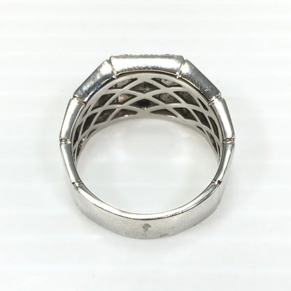 【中古品】【メンズ】 ESTELLE エステール DIAMOND RING PT950 D-0.57CT ダイヤモンド リング 指輪 アクセサリー 192-260718-rt-31-tagh カラー：シルバー 万代Net店