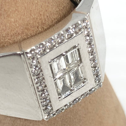 【中古品】【メンズ】 ESTELLE エステール DIAMOND RING PT950 D-0.57CT ダイヤモンド リング 指輪 アクセサリー 192-260718-rt-31-tagh カラー：シルバー 万代Net店