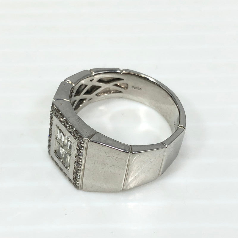 【中古品】【メンズ】 ESTELLE エステール DIAMOND RING PT950 D-0.57CT ダイヤモンド リング 指輪 アクセサリー 192-260718-rt-31-tagh カラー：シルバー 万代Net店