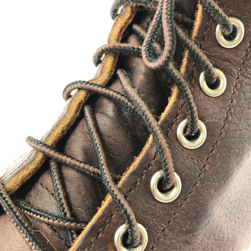 【中古品】【メンズ】 RED WING ROUGH NECK MOC TOE 8146 ラフネック モックトゥブーツ 靴 164-260803-ki-12-tagh サイズ：25cm US7 カラー：ブラウン 万代Net店