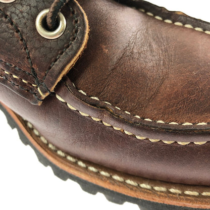 【中古品】【メンズ】 RED WING ROUGH NECK MOC TOE 8146 ラフネック モックトゥブーツ 靴 164-260803-ki-12-tagh サイズ：25cm US7 カラー：ブラウン 万代Net店