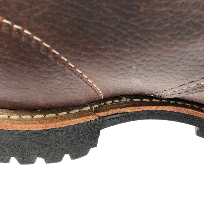 【中古品】【メンズ】 RED WING ROUGH NECK MOC TOE 8146 ラフネック モックトゥブーツ 靴 164-260803-ki-12-tagh サイズ：25cm US7 カラー：ブラウン 万代Net店