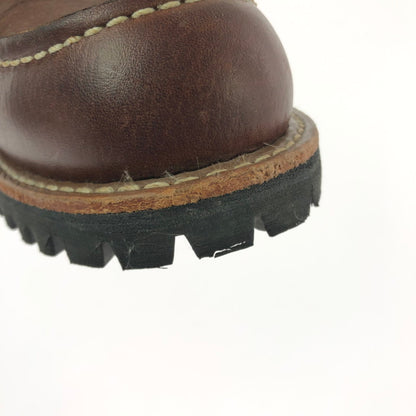 【中古品】【メンズ】 RED WING ROUGH NECK MOC TOE 8146 ラフネック モックトゥブーツ 靴 164-260803-ki-12-tagh サイズ：25cm US7 カラー：ブラウン 万代Net店