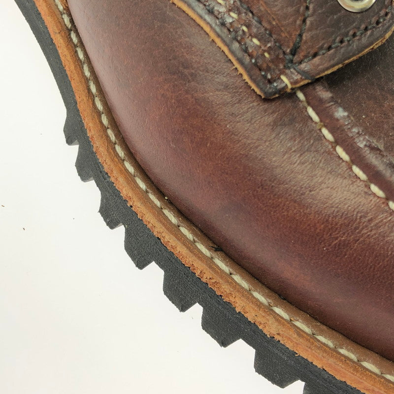 【中古品】【メンズ】 RED WING ROUGH NECK MOC TOE 8146 ラフネック モックトゥブーツ 靴 164-260803-ki-12-tagh サイズ：25cm US7 カラー：ブラウン 万代Net店