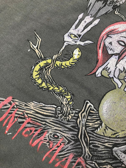 【現状渡し品】【メンズ】 ALSTYLE APPAREL & ACTIVEWEAR アルスタイル アパレル 00's KORN UNTOUR HARLEM S/S TEE ショートスリーブ Tシャツ トップス 146-260723-rt-05-tagh サイズ：XL カラー：グレー 万代Net店