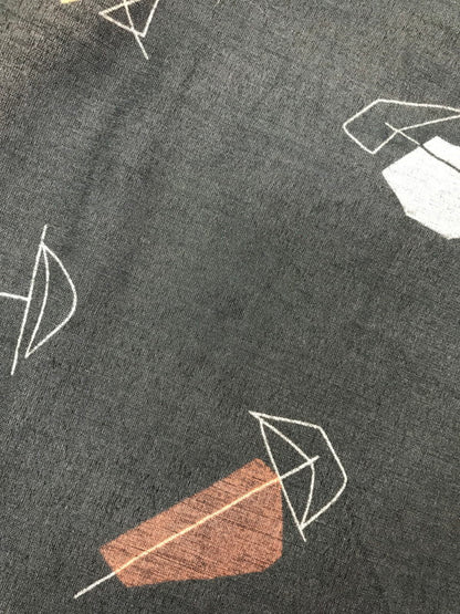 【中古品】【メンズ】 PHIGVEL MAKERS フィグメル ATOMIC PATTERN S/S SHIRT PMAL-SS04 アトミック パターン ショートスリーブ シャツ 半袖シャツ トップス 140-260723-rt-16-tagh サイズ：3 カラー：ブラック 万代Net店