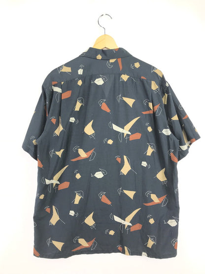 【中古品】【メンズ】 PHIGVEL MAKERS フィグメル ATOMIC PATTERN S/S SHIRT PMAL-SS04 アトミック パターン ショートスリーブ シャツ 半袖シャツ トップス 140-260723-rt-16-tagh サイズ：3 カラー：ブラック 万代Net店